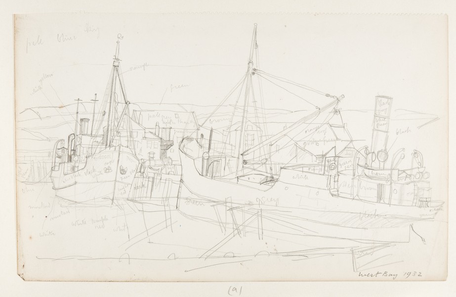 Sketch_20-020 West Bay (1932)