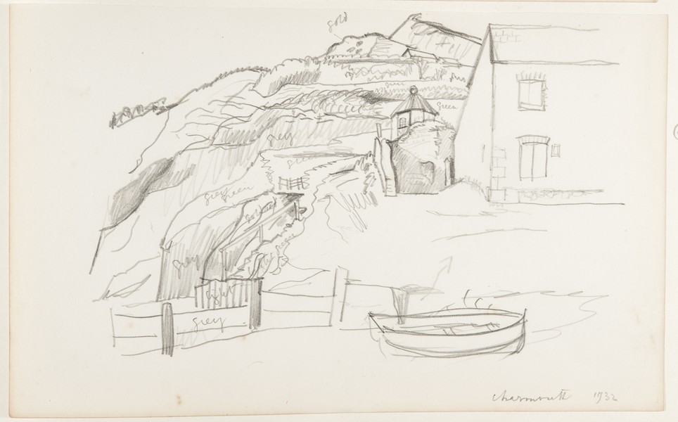 Sketch_20-040 Charmouth (1932)