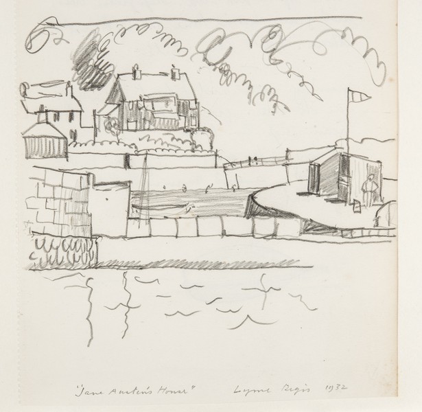 Sketch_20-049 Jane Austen's House (1932)