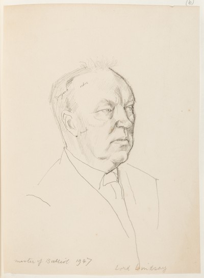 Sketch_20-073 Master of Balliol, Lord Lindsay