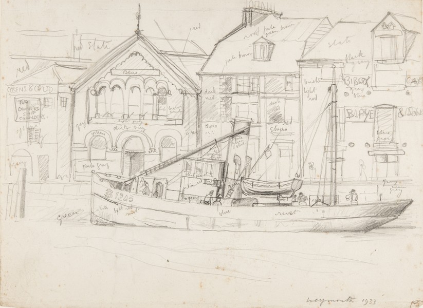 Sketch_20-090 French Trawler (1933)