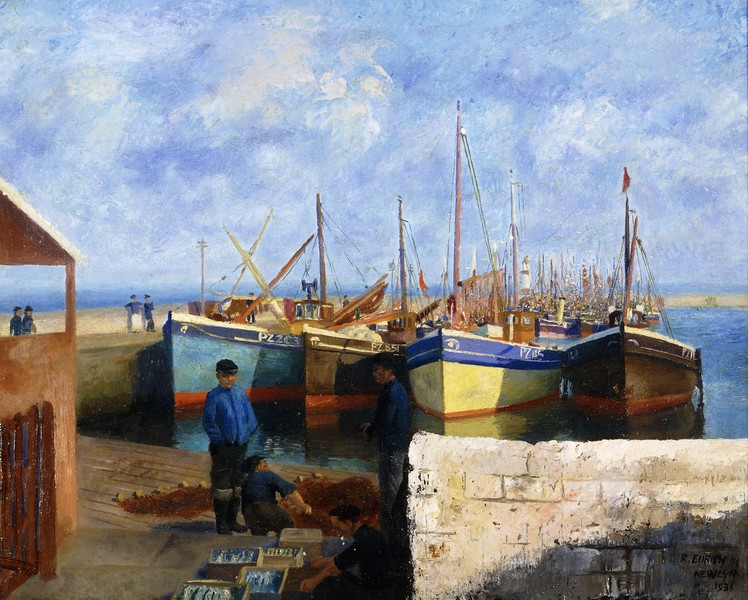 Newlyn Harbour (1936)