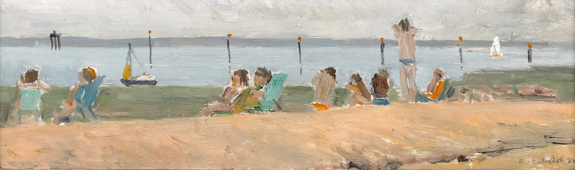 Figures on Beach (1986)