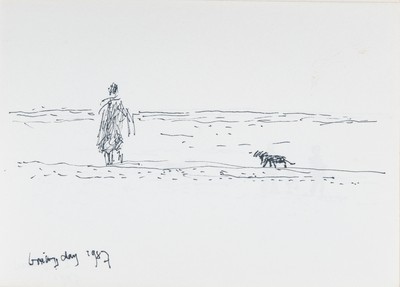 Sketch_03-13 figure and dog