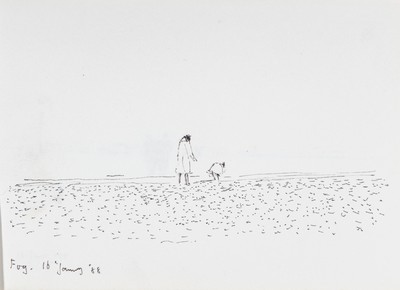 Sketch_03-16 fog, mother and child