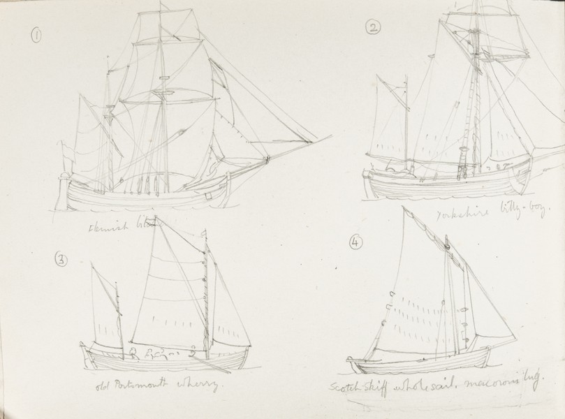 Sketch_04-02 Boats and Ships (1922)