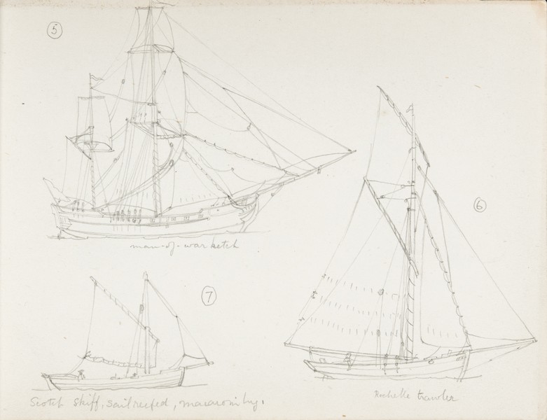 Sketch_04-03 Boats and Ships (1922)