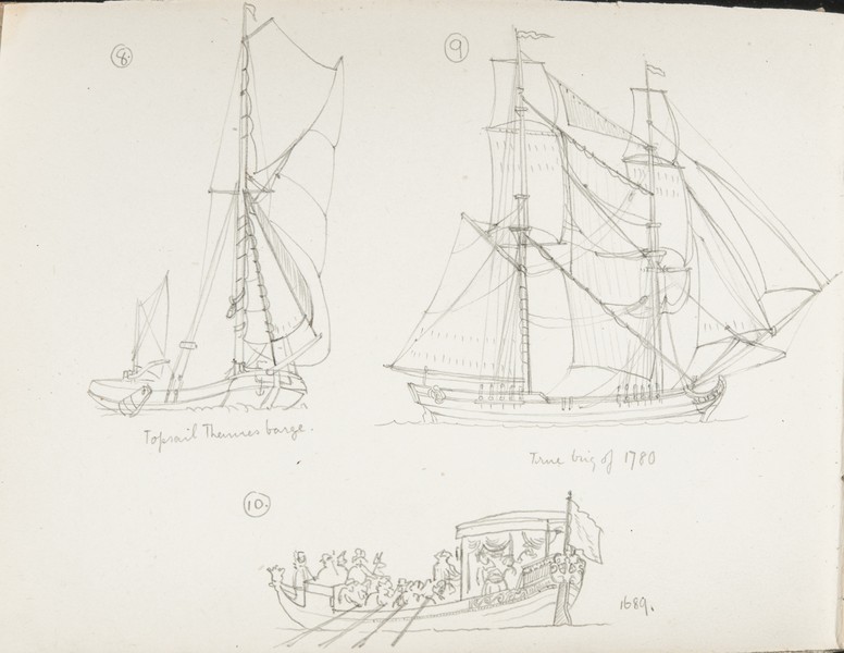 Sketch_04-04 Boats and Ships (1922)