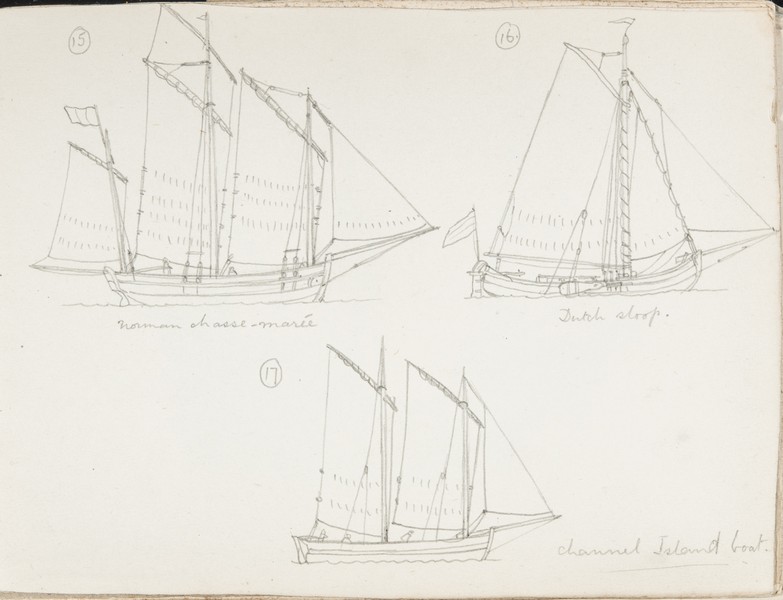 Sketch_04-07 Boats and Ships (1922)