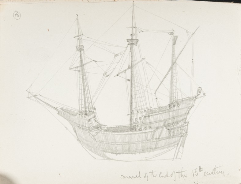 Sketch_04-08 Boats and Ships (1922)