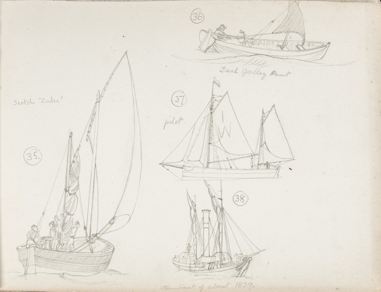 Sketch_04-20 Boats and Ships (1922)
