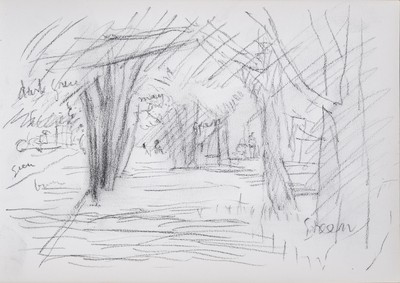 Sketch_09-14 woodland trees