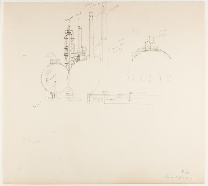 Sketch_20-096 Esso refinery (1959)