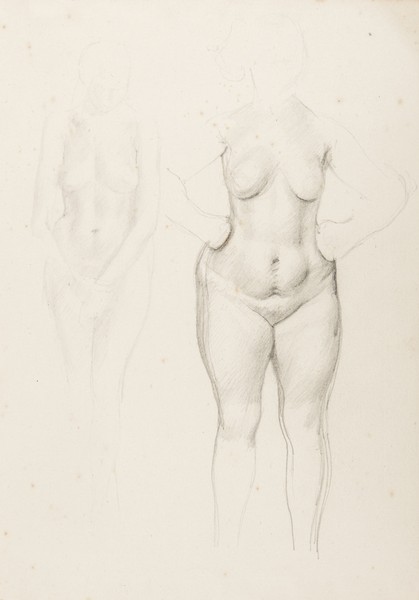 Sketch_20-101 Camberwell figure study (1960s)
