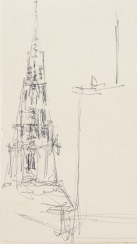 Sketch_20-106 church steeple
