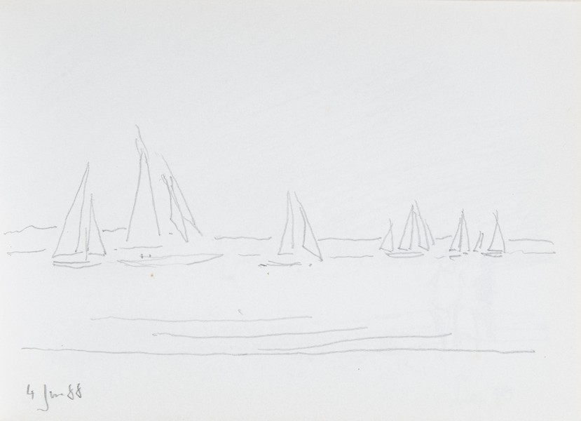 Sketch_03-38 yachts (4th Jun 1988)