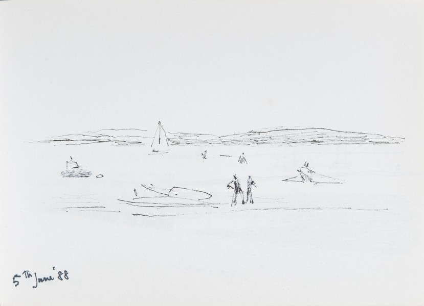 Sketch_03-46 windsurfers (5th Jun 1988)