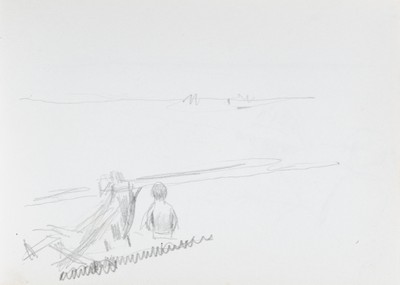 Sketch_03-52 deckchair beach