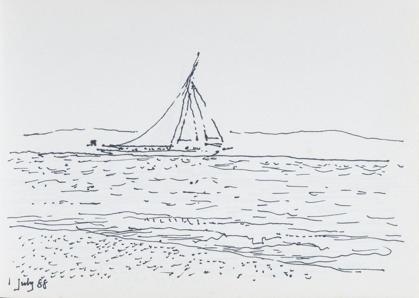 Sketch_03-60  large yacht (1st Jul 1988)