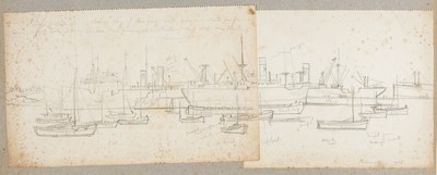 Sketch_18-01 Falmouth ships frieze