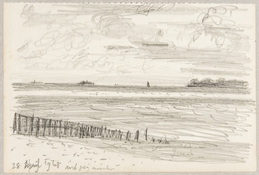Sketch_18-23 Lepe groynes (28th Apr 1968)