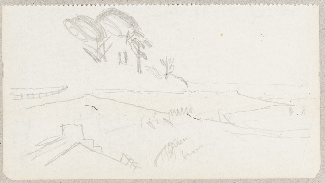 Sketch_18-36 Lepe beach (c1973)