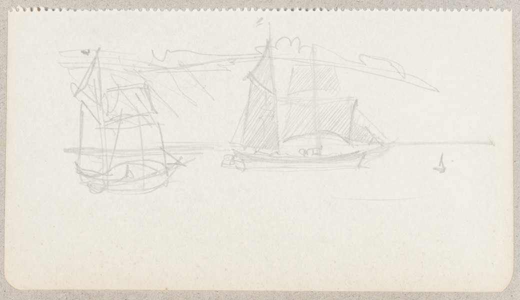 Sketch_18-37 sails boats (c1973)