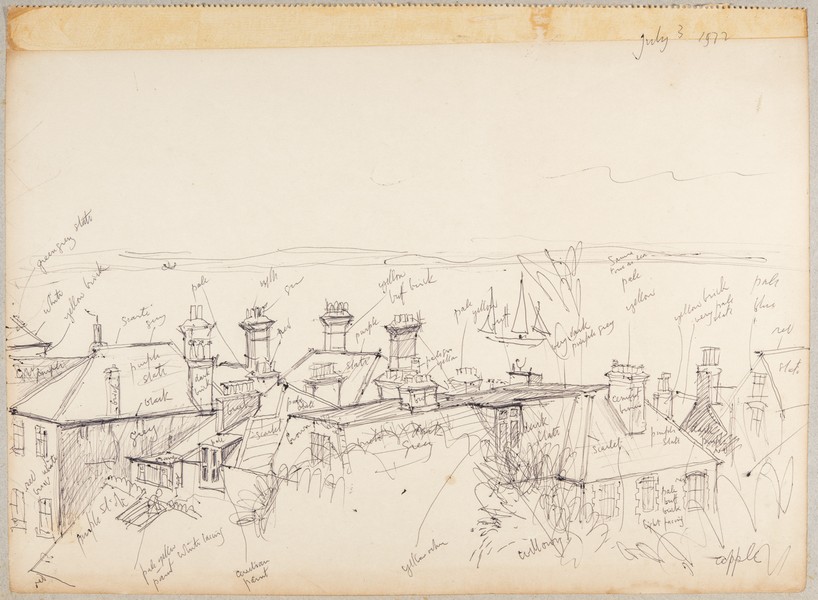 Sketch_18-55 from Providence House Cowes (3rd Jul 1972)