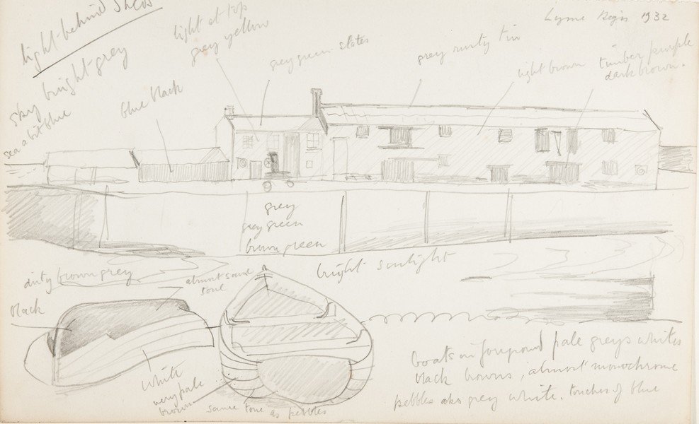 Sketch_20-115 Lyme Regis (1932)