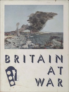 Cover of MOMA 1942 exhibition Britain at War
