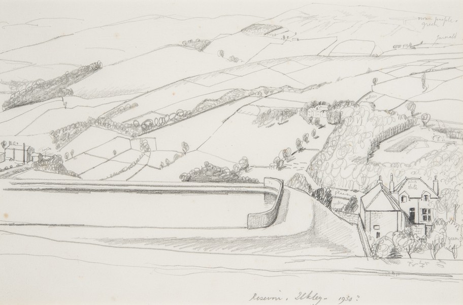 Reservoir, Ilkley (1930)