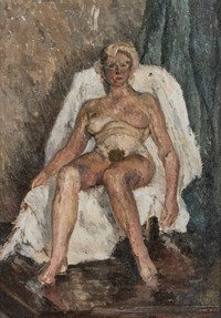 Seated Female Nude